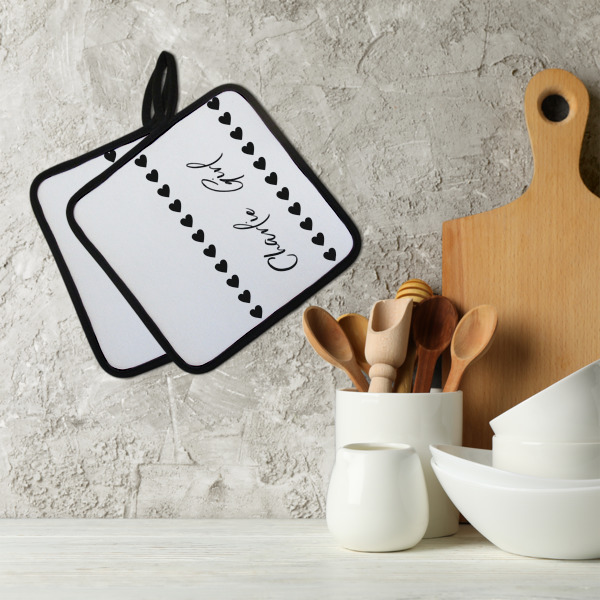 Custom Design - Neoprene Pot Holder - Set of 2  LIFESTYLE