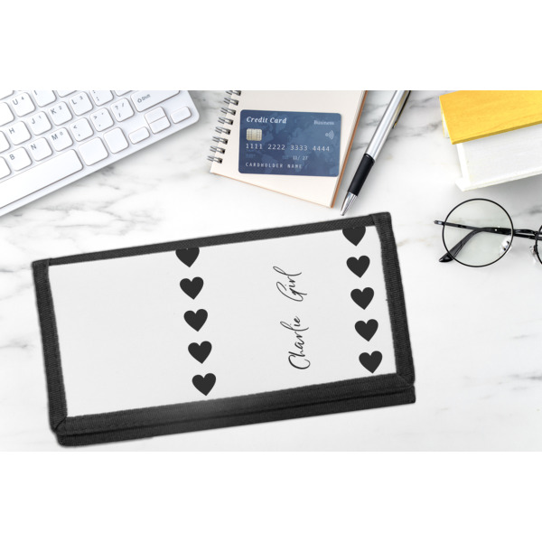 Custom Design - DyeTrans Checkbook Cover - LIFESTYLE