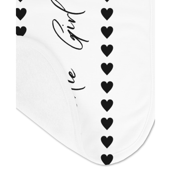 Custom Design - Baby Bib - AFT detail