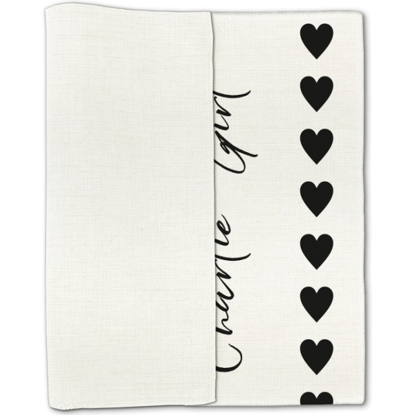 Custom Design - Linen Placemat - Folded Half