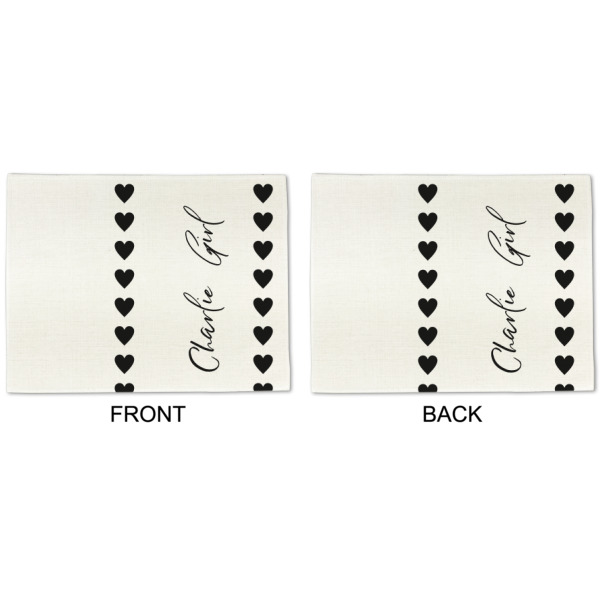 Custom Design - Linen Placemat - APPROVAL (double sided)