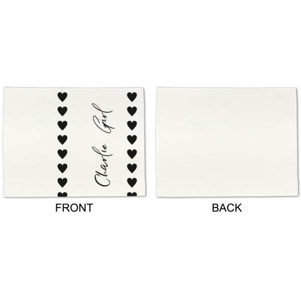 Custom Design - Linen Placemat - APPROVAL Single (single sided)