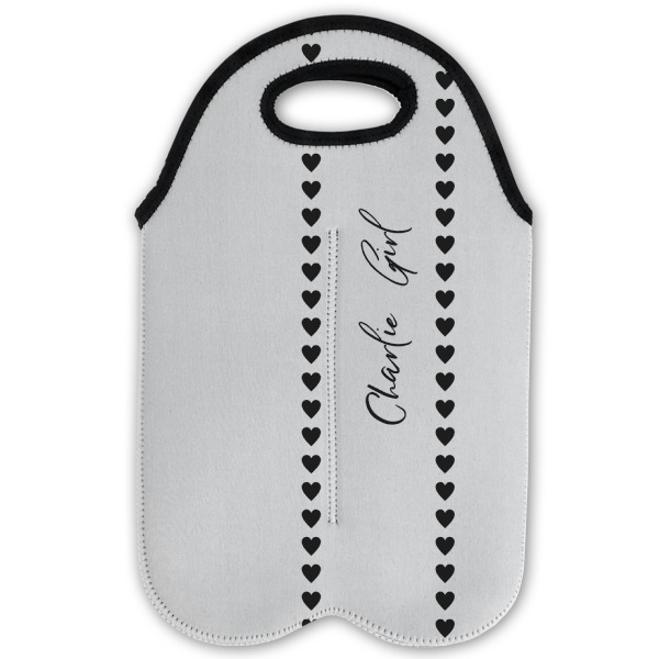 Custom Design - Double Wine Tote - Flat