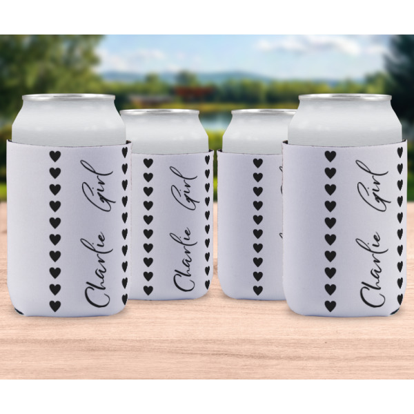 Custom Design - Can Cooler - Standard 12oz - Set of 4 - In Context