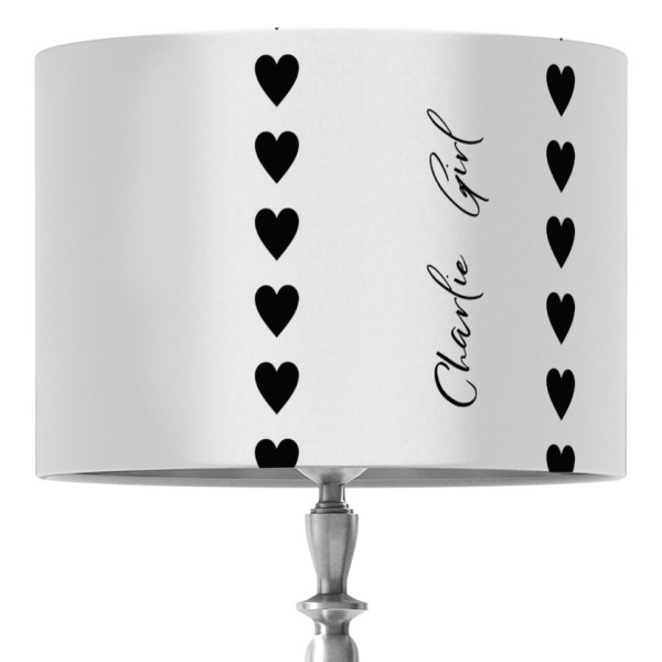 Custom Design Your Own 16" Drum Lamp Shade - Fabric