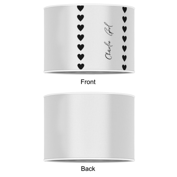 Custom Design - 8" Drum Lampshade - APPROVAL (Poly Film)