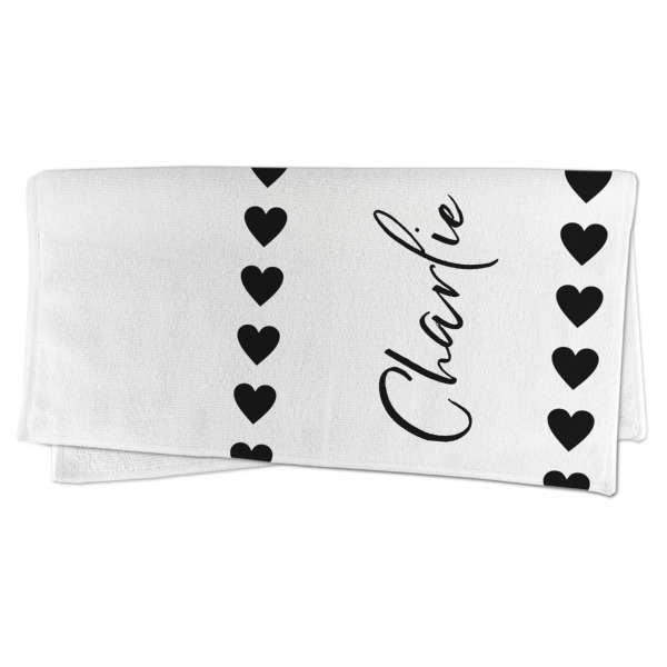 Custom Design - Microfiber Dish Rag - FOLDED (half)