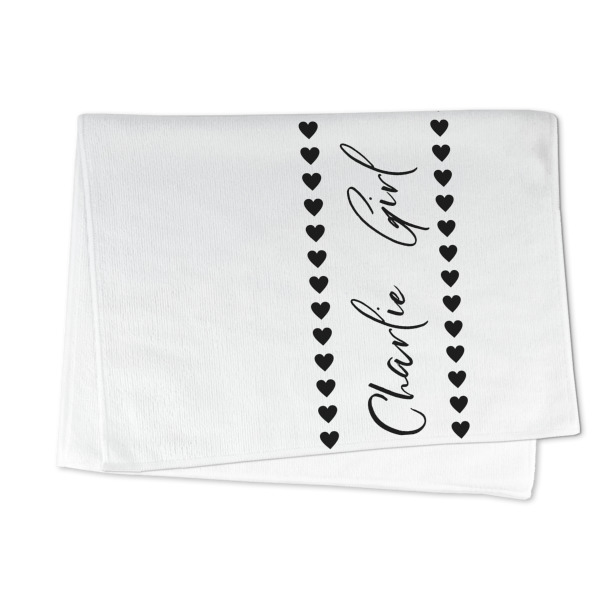 Custom Design - Microfiber Dish Towel - FOLDED HALF