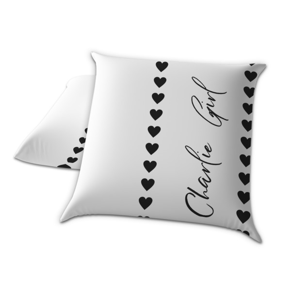 Custom Design - Decorative Pillow Case - TWO