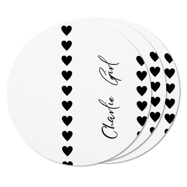 Custom Design - Round Fridge Magnet - THREE
