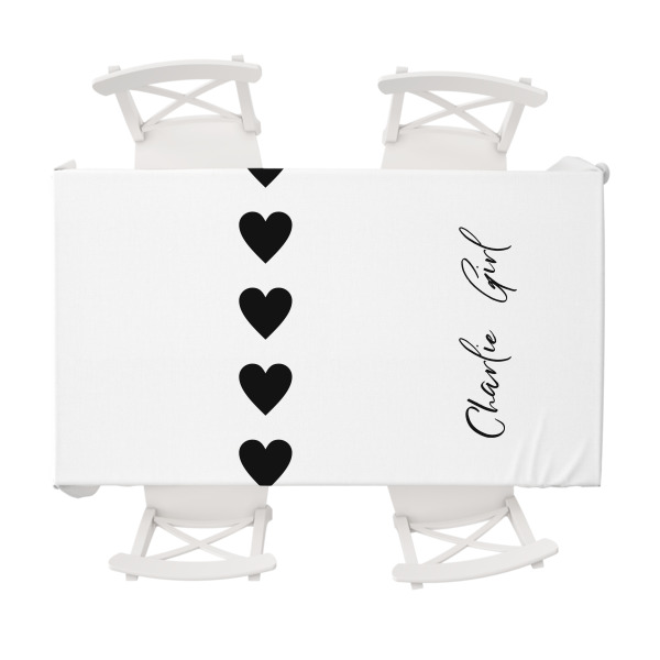 Custom Design Your Own Tablecloth - 58" x 102"