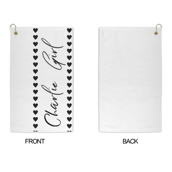 Custom Design - Microfiber Golf Towels - APPROVAL
