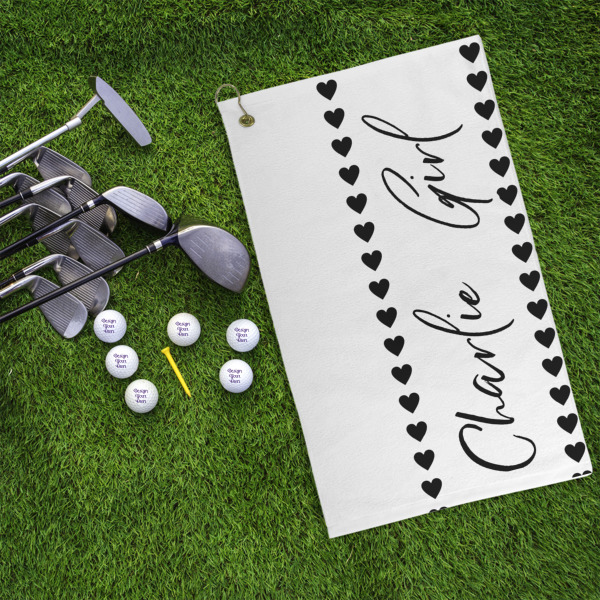 Custom Design - Microfiber Golf Towels - LIFESTYLE