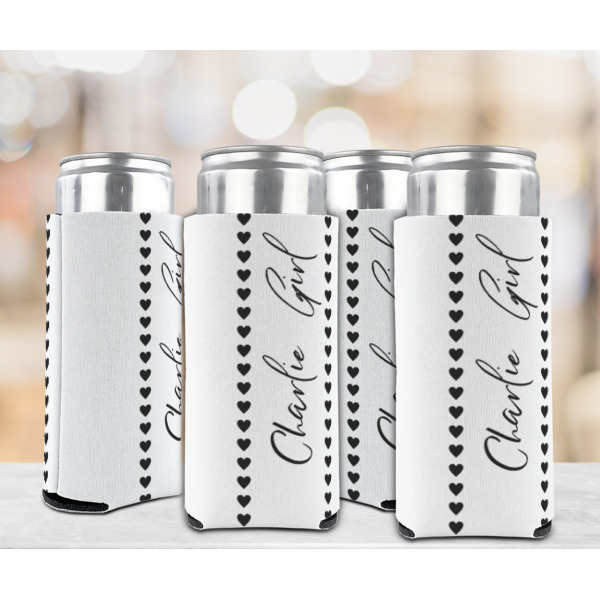 Custom Design - Can Cooler - Tall 12oz - Set of 4 - In Context