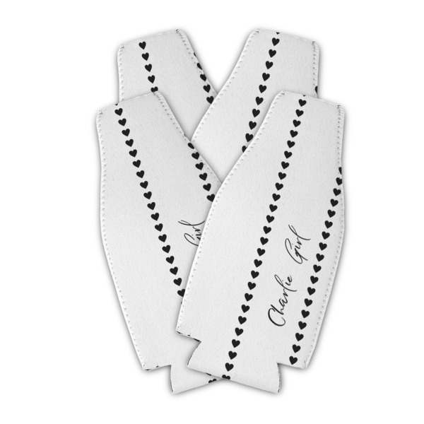 Custom Design - Zipper Bottle Cooler - Set of 4 - Main