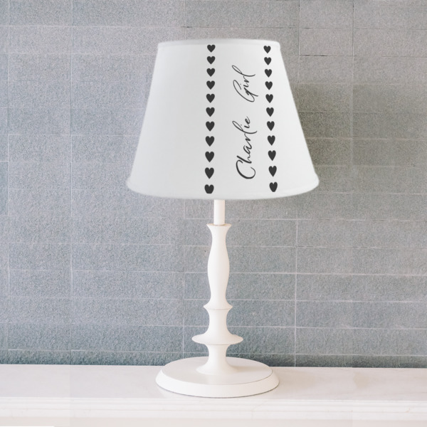 Custom Design - Poly Film Empire Lampshade - Lifestyle