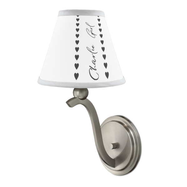 Custom Design - Chandelier Lamp Shade - Lifestyle (On wall lamp)
