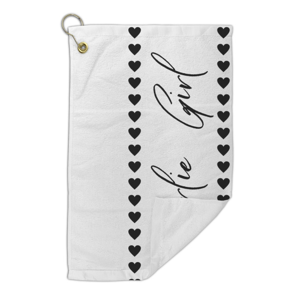 Custom Design - Microfiber Golf Towels Small - Front Folded