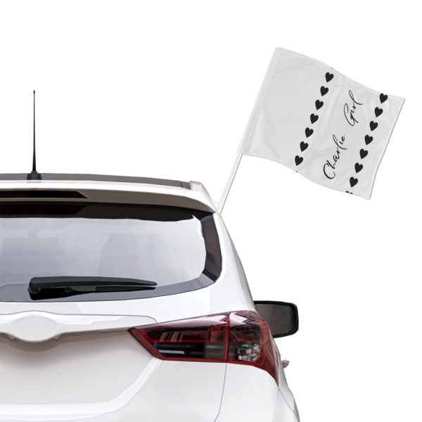 Custom Design - Car Flag - Large - LIFESTYLE