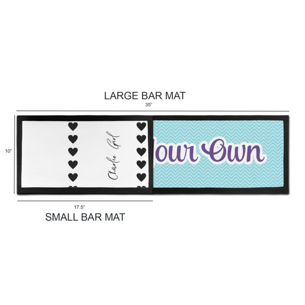 Custom Design - Bar Mats - Sizing Chart