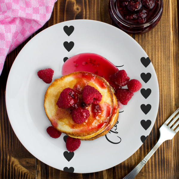 Custom Design - Melamine Plate 8 inches - LIFESTYLE