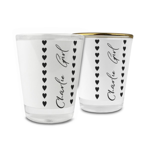 Custom Design Your Own Glass Shot Glass - 1.5 oz