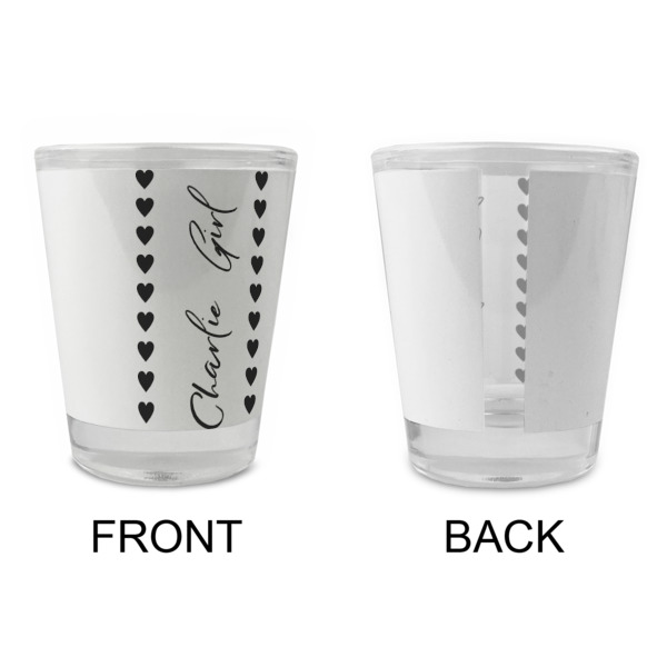 Custom Design - Glass Shot Glass - Standard - Front & Back