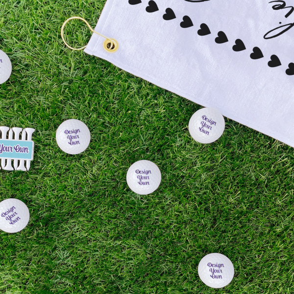 Custom Design - Golf Balls - Generic - Set of 12 - LIFESTYLE