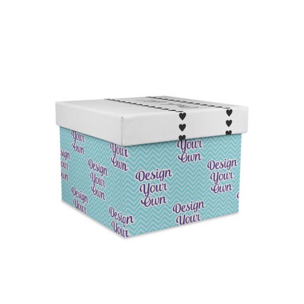 Custom Design - Gift Boxes with Lid - Canvas Wrapped - Small - Front/Main