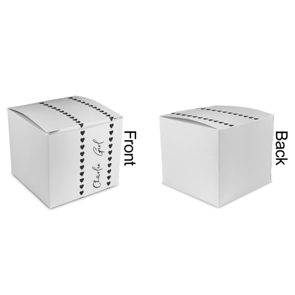 Custom Design - Cube Favor Gift Box - Approval