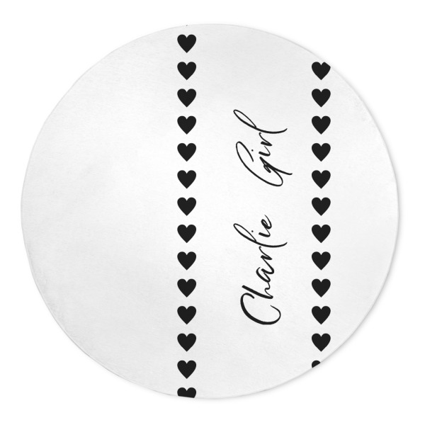 Custom Design Your Own Round Indoor Area Rug - 5' - 60"