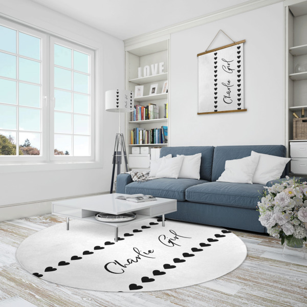 Custom Design - Round Area Rug - IN CONTEXT