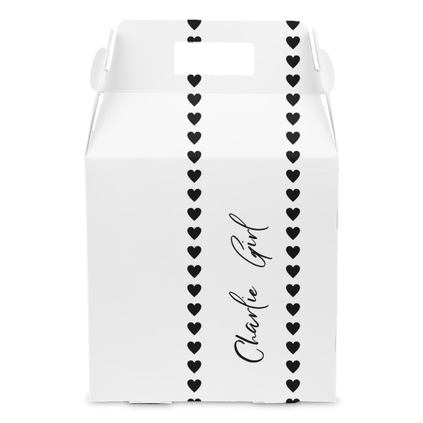 Custom Design - Gable Favor Box - Front