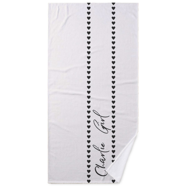 Custom Design Your Own Bath Towel - Part of 3 Pc Set