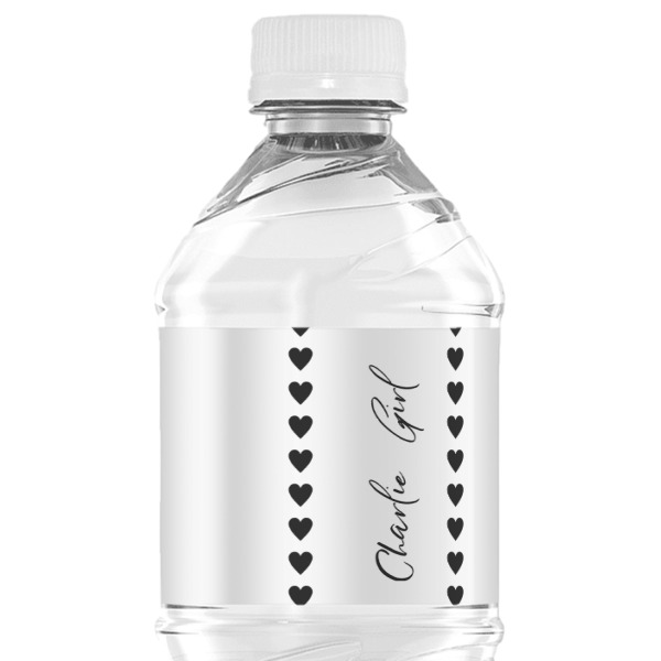Custom Design - Water Bottle Label - Single Front