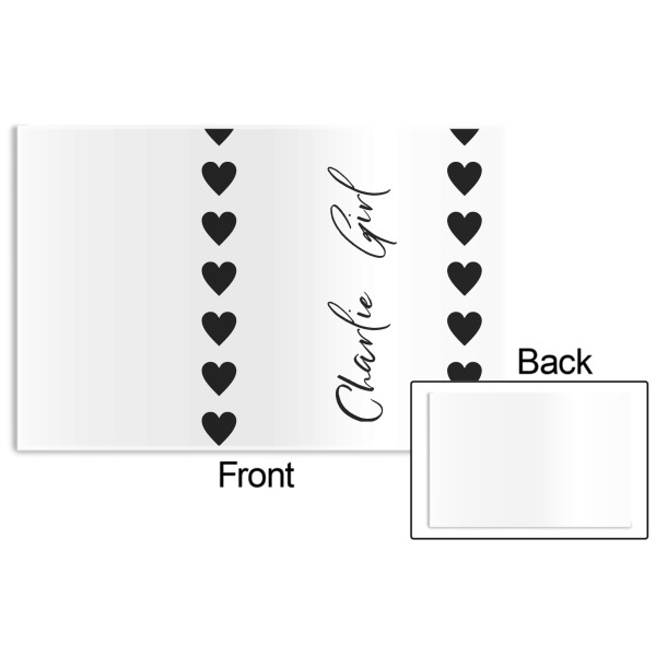 Custom Design - Disposable Paper Placemat - Front & Back