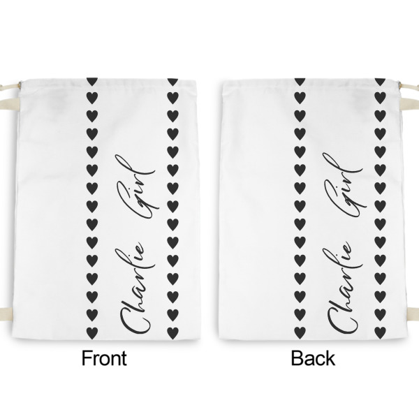 Custom Design - Large Laundry Bag - Front & Back View