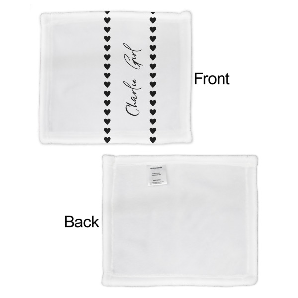 Custom Design - Security Blanket - Front & White Back View