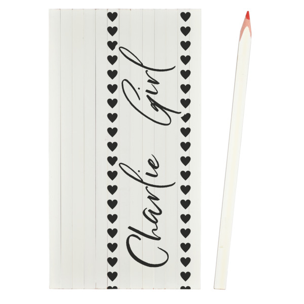 Custom Design - Colored Pencils - Front View