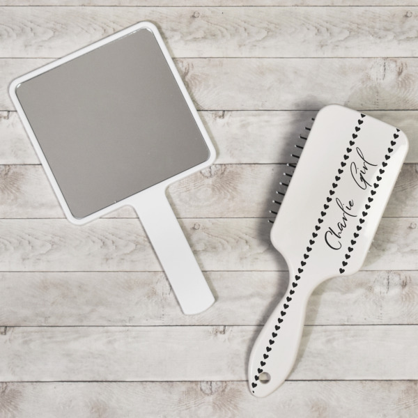 Custom Design - Hair Brush - In Context