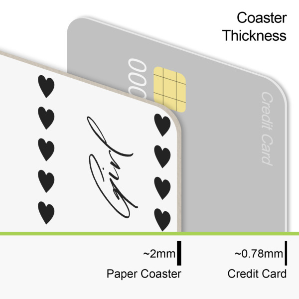 Custom Design - Coaster Thickness