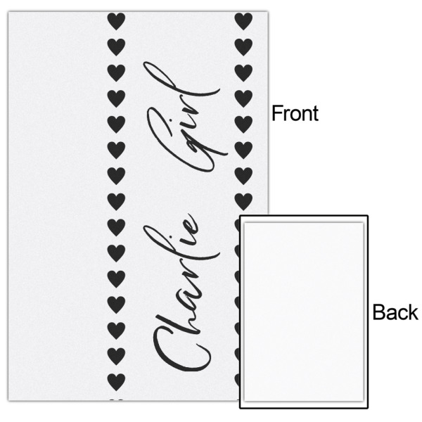 Custom Design - 24x36 - Matte Poster - Front & Back