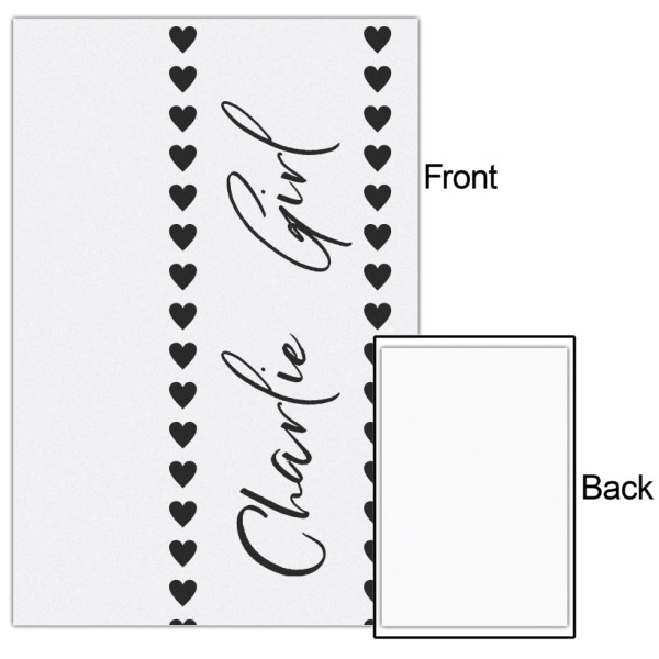 Custom Design - 20x30 - Matte Poster - Front & Back