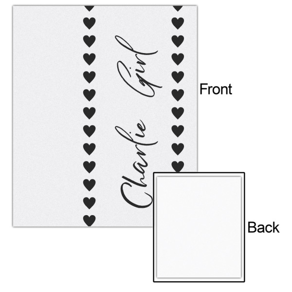 Custom Design - 20x24 - Matte Poster - Front & Back