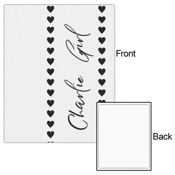 Custom Design - 16x20 - Matte Poster - Front & Back