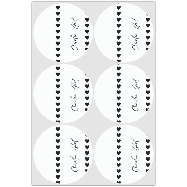 Custom Design - Icing Circle - Large - Set of 6