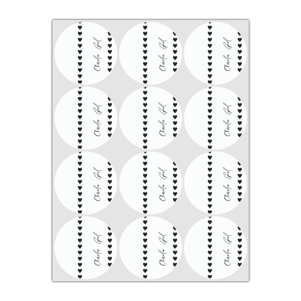 Custom Design - Icing Circle - Small - Set of 12