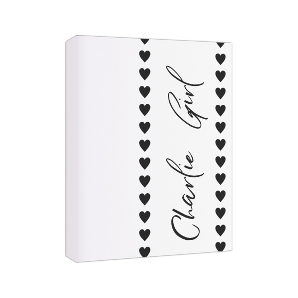 Custom Design - 8x10 - Canvas Print - Angled View