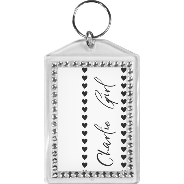 Custom Design Your Own Bling Keychain
