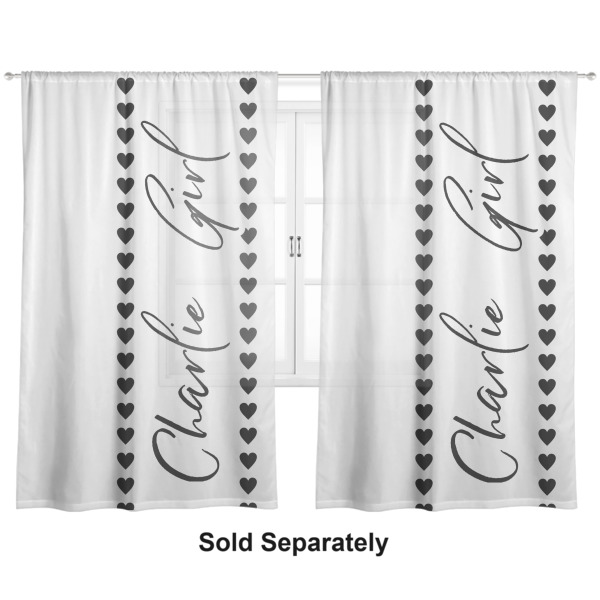 Custom Design - Sheer Curtains Double